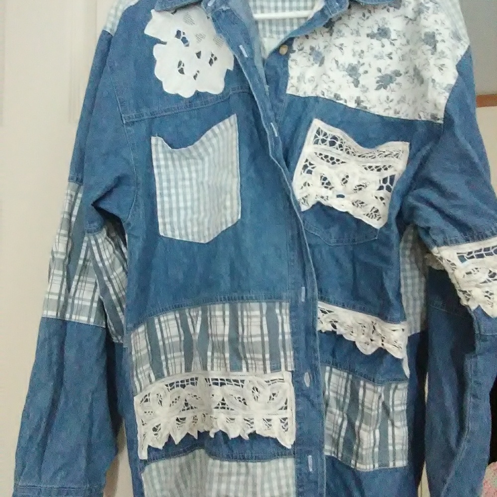 Womans patchwork jacket